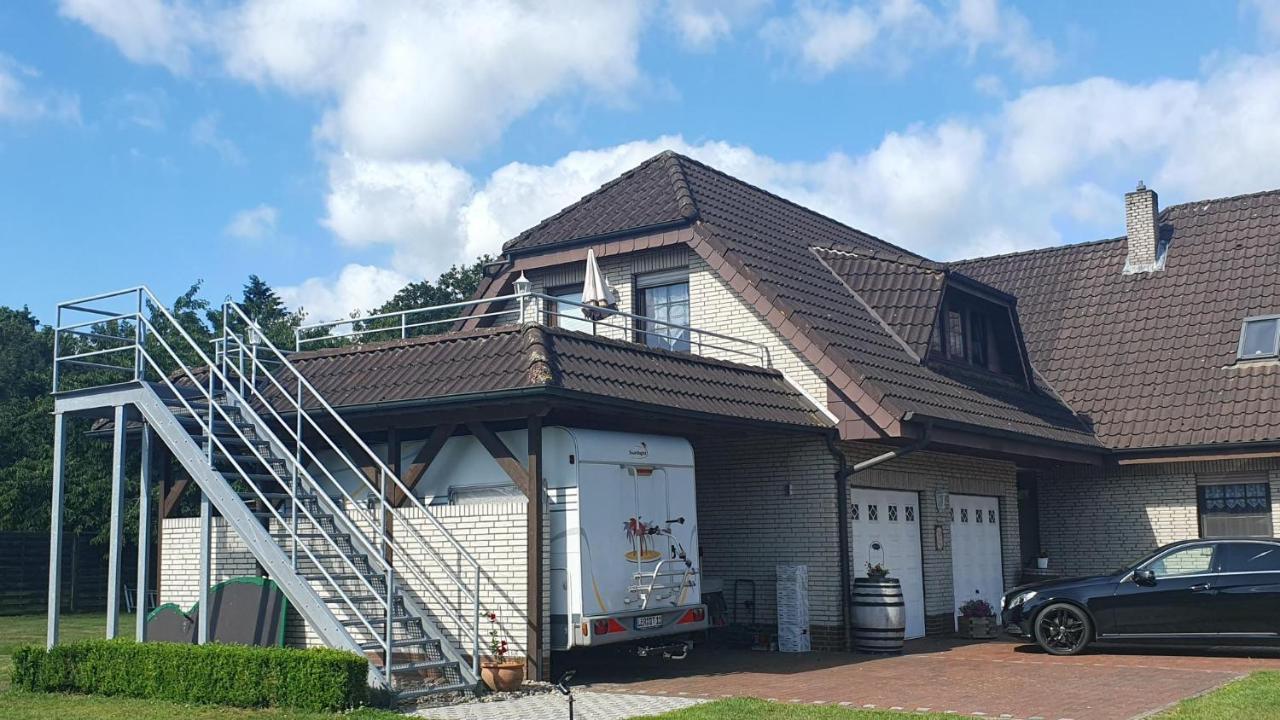 Ferienwohnung Hahnentange Rhauderfehn Exteriér fotografie
